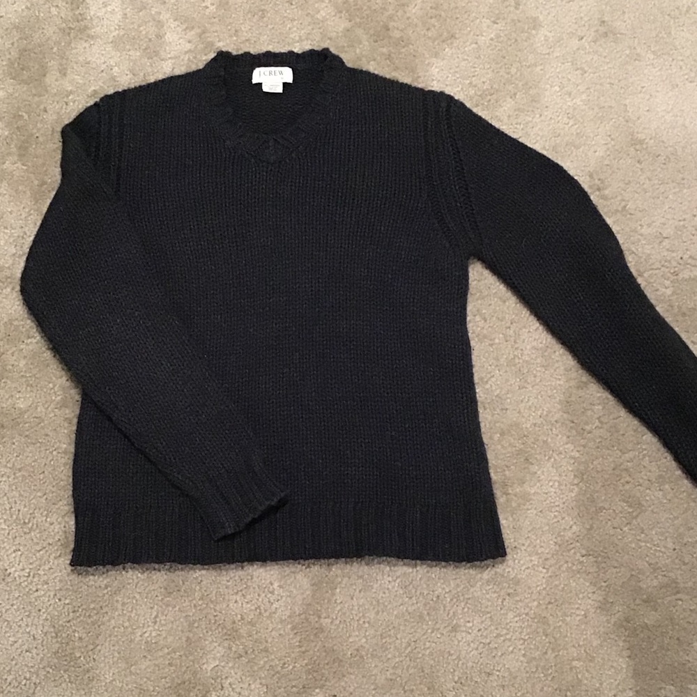 J. Crew Wool blend knit sweater